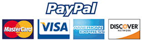 We accept all major credit cards