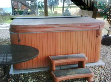 hot tub installation spa installation spa pad ez pad spa base shed installation shed base garden shed hot tub base