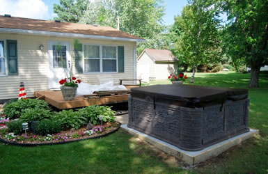 hot tub installation spa installation spa pad ez pad spa base shed installation shed base garden shed hot tub base